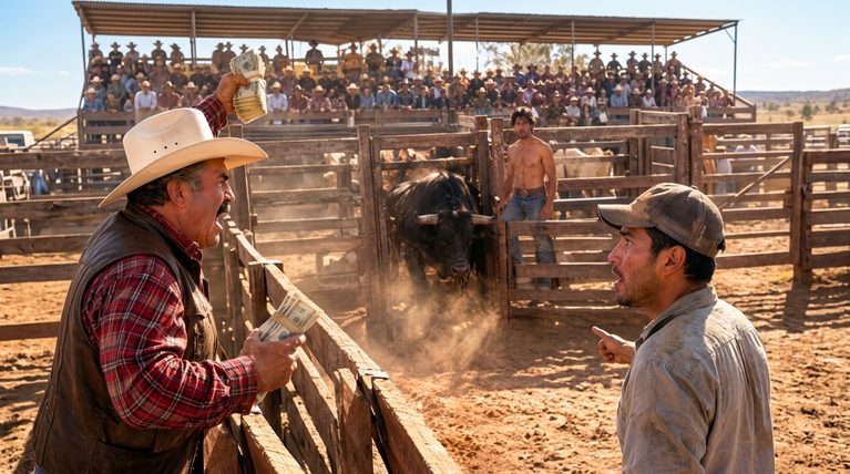 Ofrecí 100,000 Dólares Por Entrar Con Un Toro Bravo: Un Testamento Oculto, Un Abogado Y Un Millonario Misterio Cambiaron La Mansión Y Mi Propiedad