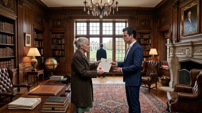 La Herencia Oculta, la Mansión del Empresario y el Testamento que Selló la Promesa: La Verdad Detrás de la Anciana y mi Esposa